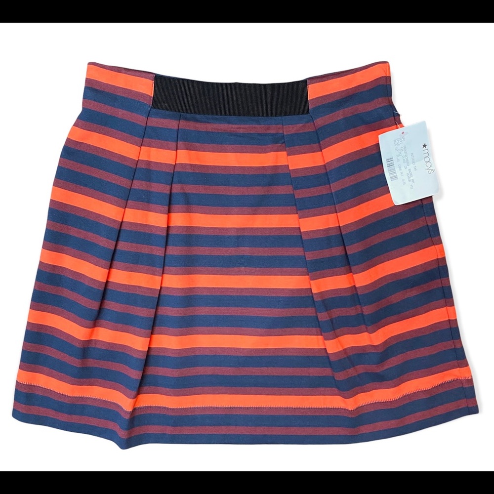 NWT Rachel Roy Striped Mini Skirt Size M